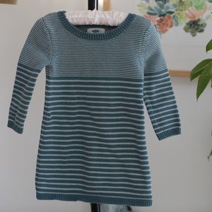 Cotton sweater dress